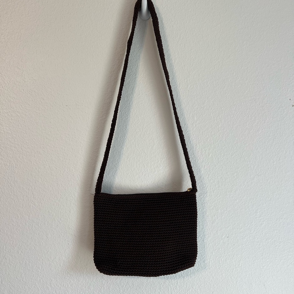 The Sak Chocolate Brown Knit Bag - Picture 2 of 5